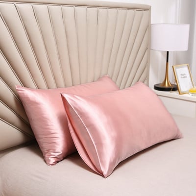 Párnahuzat sima selyem párnahuzathoz selymes szatén védő haj szépség párnahuzat kényelmes párnahuzat otthoni ágynemű dekoráció
