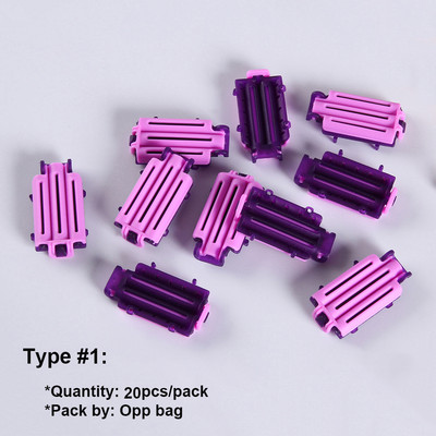 Korijen za trajnu kopču Frizersko oblikovanje Valovita trajna šipka Kukuruzni uvijač Fluffy stezaljke Valjci Napravite DIY kosu za žensku ljepotu UN722