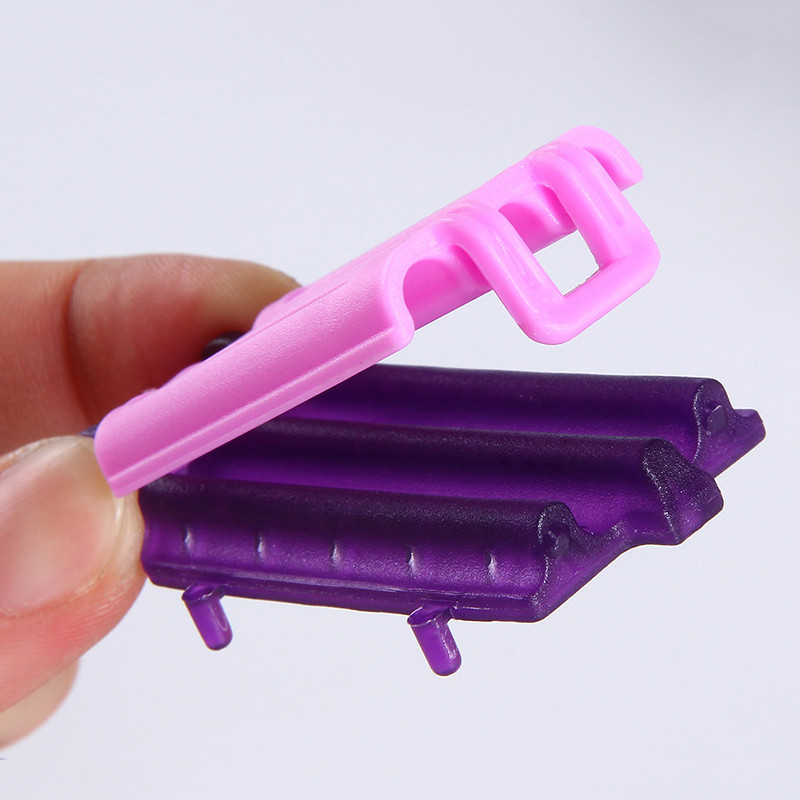 Korijen za trajnu kopču Frizersko oblikovanje Valovita trajna šipka Kukuruzni uvijač Fluffy stezaljke Valjci Napravite DIY kosu za žensku ljepotu UN722