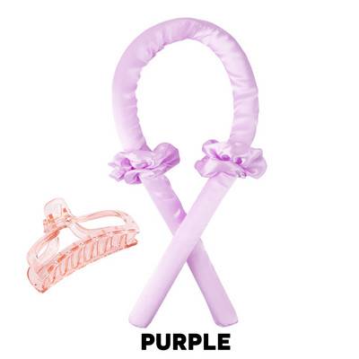 Femei Heatless Curling Rod Bandă Lazy Bigudiu ondulator de păr fără căldură Bigudiuri de păr pentru somn Moale de mătase ondulator de păr Bigudiuri de spumă