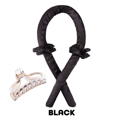 Femei Heatless Curling Rod Bandă Lazy Bigudiu ondulator de păr fără căldură Bigudiuri de păr pentru somn Moale de mătase ondulator de păr Bigudiuri de spumă