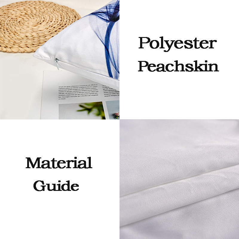 45x45cm Ginkgo Biloba polüestrist padjakate Must kuldsed lehed vöökoha padjapüür Elutoa tool Diivan Kodukaunistus