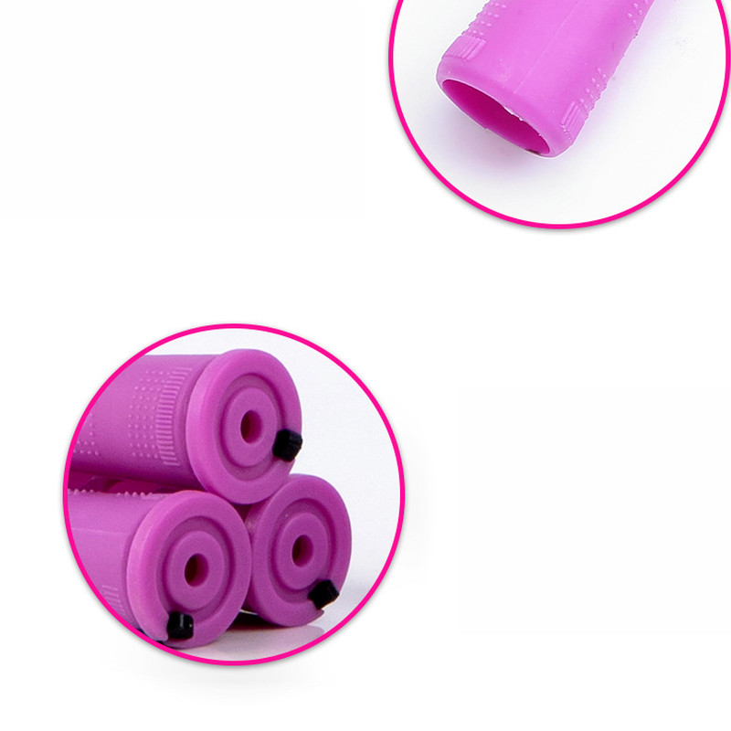 10gab Matu ilgviļņu stieņi Cold Wave Rod Plastmasas Ilgviļņi Ruļļi Matu Ruļļi salonam Mājas Frizieru veidošanas instrumenti