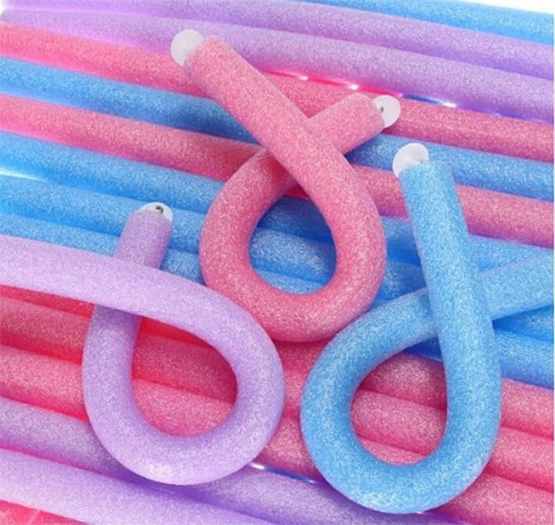 10gab Lot Curler veidotāji Mīkstas putas Bendy Twist cirtas DIY veidošanas matu ruļļi rīks sievietēm aksesuāri lokotājs