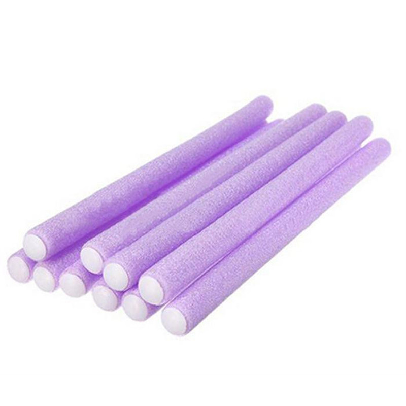 10gab Lot Curler veidotāji Mīkstas putas Bendy Twist cirtas DIY veidošanas matu ruļļi rīks sievietēm aksesuāri lokotājs