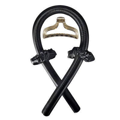 Nekarsējama kērlinga stieņa galvas saite Lazy Curler Zīda kērlinga lente Zīda kērlinga lente Karstuma matu kērlinga lente Padara matus cirtainus