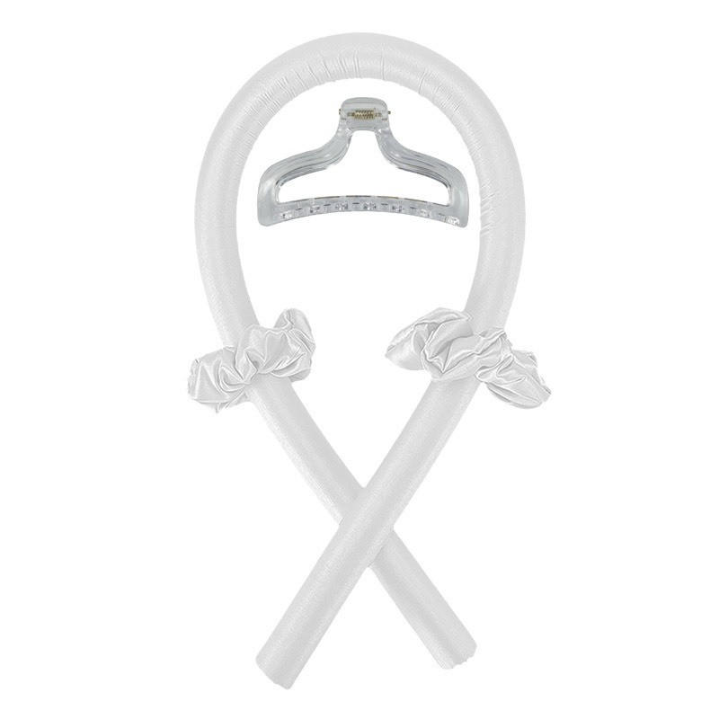 Nekarsējama kērlinga stieņa galvas saite Lazy Curler Zīda kērlinga lente Zīda kērlinga lente Karstuma matu kērlinga lente Padara matus cirtainus