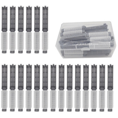 20 buc seturi de role de păr cu cutie de depozitare Morgan tampon pufos autoadeziv Root Perm Roll Durabil, moale, instrumente de styling Frumusețe Sănătate