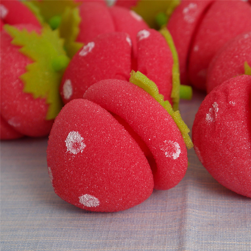 12 kom Ženski uvijači za kosu Uvijači Kuglice od jagoda Meka spužva za oblikovanje kose Divan DIY alat