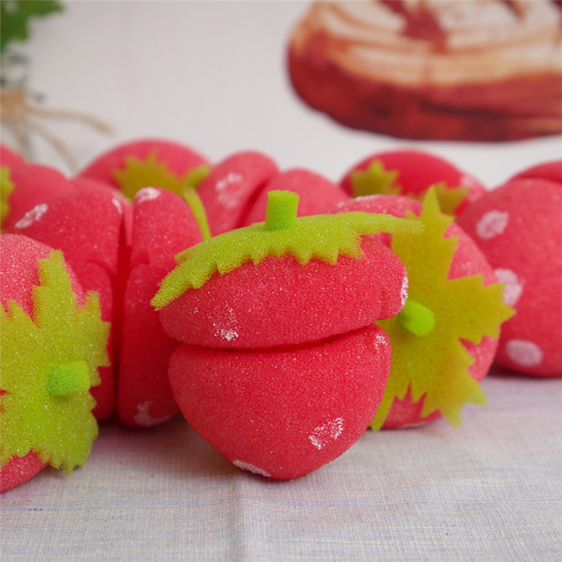 12 kom Ženski uvijači za kosu Uvijači Kuglice od jagoda Meka spužva za oblikovanje kose Divan DIY alat