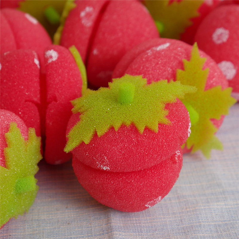 12 kom Ženski uvijači za kosu Uvijači Kuglice od jagoda Meka spužva za oblikovanje kose Divan DIY alat