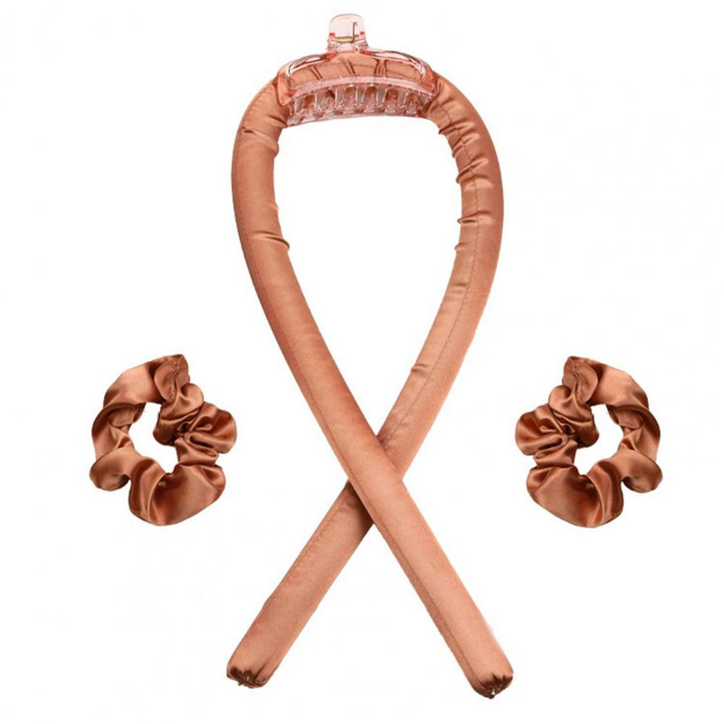 Drošs matu galvas lentes rullītis Viegls matu ruļļa stienis, atkārtoti lietojams bezkarsējams cirtas lentes galvas lentes bezkarsējs matu veidotājs