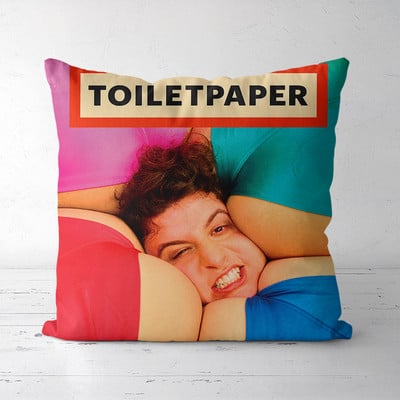 Božićna jastučnica 45*45 Ukrasi za uređenje doma i vrta Toaletni papir Lanena jastučnica Ukrasni jastučić za jastučnicu