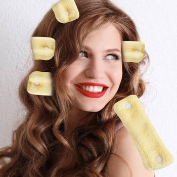 Heatless Hair Curlers Μαξιλάρι Σφουγγάρι Μαλλιά Ρολά Μπούκλες Καλαμάκι κεφαλής Ολονύκτια Λεκέδες Μαλλιά Ρολά Χωρίς θερμότητα Μπούκλες για τον ύπνο