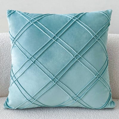 Zlatna plišana krznena bijela jastučnica 43x43 Ukrasna jastučna navlaka za kauč Jastučnica za uređenje doma Siva krznena jastučnica