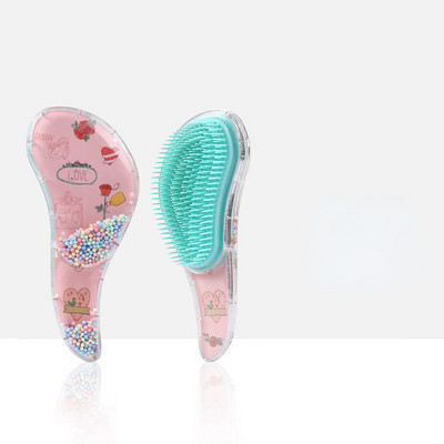 Mini pieptene magic pentru păr fierbinte, perie de descurcarea de păr, unicorn, duș, pieptene TT, pentru călătorii, instrument profesional de stil pentru salon de masaj