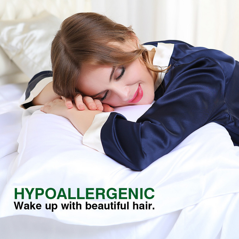 LILYSILK Pure 100 Selyem párnahuzat Haj rejtett cipzárral 19 Momme Terse Color Női Férfi Gyerek Lány Luxus Ingyenes szállítás