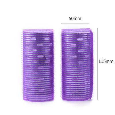 2 komada 3 veličine Samoljepljivi prianjajući valjci za kosu DIY Magic Samoprihvatljivi uvijači za kosu Roll uvijač Beauty Frizerski alati za oblikovanje kose