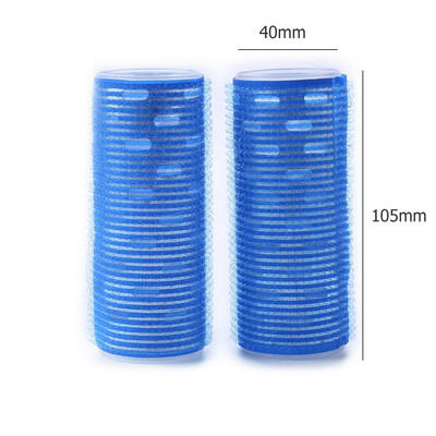 2 komada 3 veličine Samoljepljivi prianjajući valjci za kosu DIY Magic Samoprihvatljivi uvijači za kosu Roll uvijač Beauty Frizerski alati za oblikovanje kose