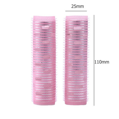 2 komada 3 veličine Samoljepljivi prianjajući valjci za kosu DIY Magic Samoprihvatljivi uvijači za kosu Roll uvijač Beauty Frizerski alati za oblikovanje kose