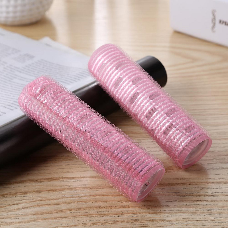 2 komada 3 veličine Samoljepljivi prianjajući valjci za kosu DIY Magic Samoprihvatljivi uvijači za kosu Roll uvijač Beauty Frizerski alati za oblikovanje kose