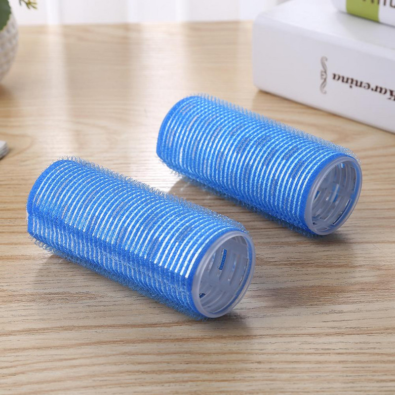 2 komada 3 veličine Samoljepljivi prianjajući valjci za kosu DIY Magic Samoprihvatljivi uvijači za kosu Roll uvijač Beauty Frizerski alati za oblikovanje kose