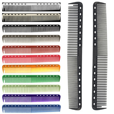 7 Colors Professional Hair Combs Barber Hair Cutting Brush Anti-static Tangle Pro Salon Hairdressing Hair Care Styling Tools
