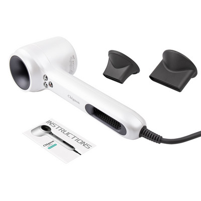 Profesionāls matu žāvētājs Negative Lonic Spēcīgs vējš Karsts Auksts Ātri žūstošs Pārnēsājams Mājsaimniecības No Leaf Barber Fēna veidošanas rīks