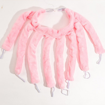 Jauns Octopus Curler, mīksts flaneļa galviņā stiprināms Lazy Sleep Curler Bez sildīšanas Curler Wave Shaper DIY matu veidošanas rīks