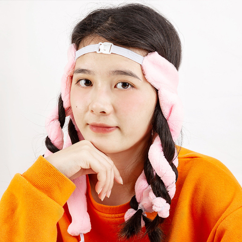 Jauns Octopus Curler, mīksts flaneļa galviņā stiprināms Lazy Sleep Curler Bez sildīšanas Curler Wave Shaper DIY matu veidošanas rīks