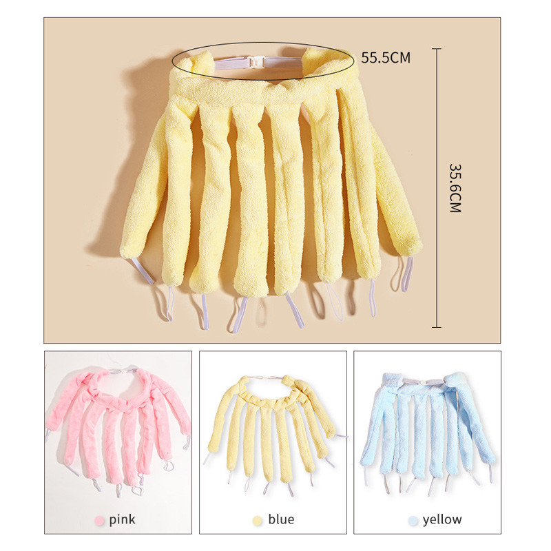 Jauns Octopus Curler, mīksts flaneļa galviņā stiprināms Lazy Sleep Curler Bez sildīšanas Curler Wave Shaper DIY matu veidošanas rīks