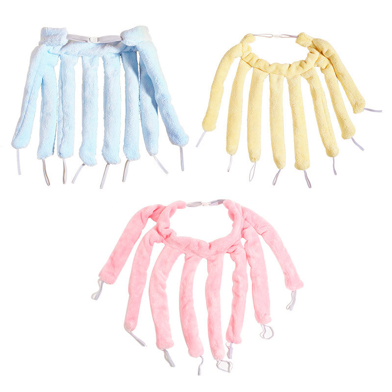 Jauns Octopus Curler, mīksts flaneļa galviņā stiprināms Lazy Sleep Curler Bez sildīšanas Curler Wave Shaper DIY matu veidošanas rīks