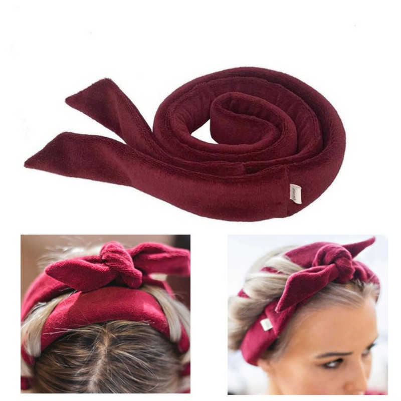 Heatless štap za kovrče Traka za glavu Bez topline Uvijači za kosu DIY Lazy Hair Rollers Sleeping Soft Curl Bar Wave Formers Alati za oblikovanje kose