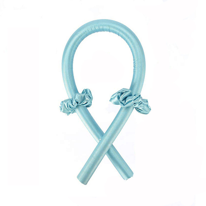 Šipka za kovrče bez zagrijavanja Traka za glavu Pjenasti uvijač Svilena traka za kovrčavo Valjci za kosu DIY Alati za oblikovanje kose s ukosnicom Obruč za kosu