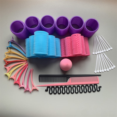 Set uvijača za kosu od 52 komada, samoprihvatljivi Jumbo uvijač za kosu, frizerski štap za uvijanje kose bez zagrijavanja Alati za oblikovanje DIY kućna upotreba, više veličina