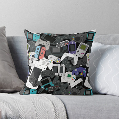 Home Decor Gamepad párnahuzat Videojáték párnahuzat Gamer Controller párnahuzat