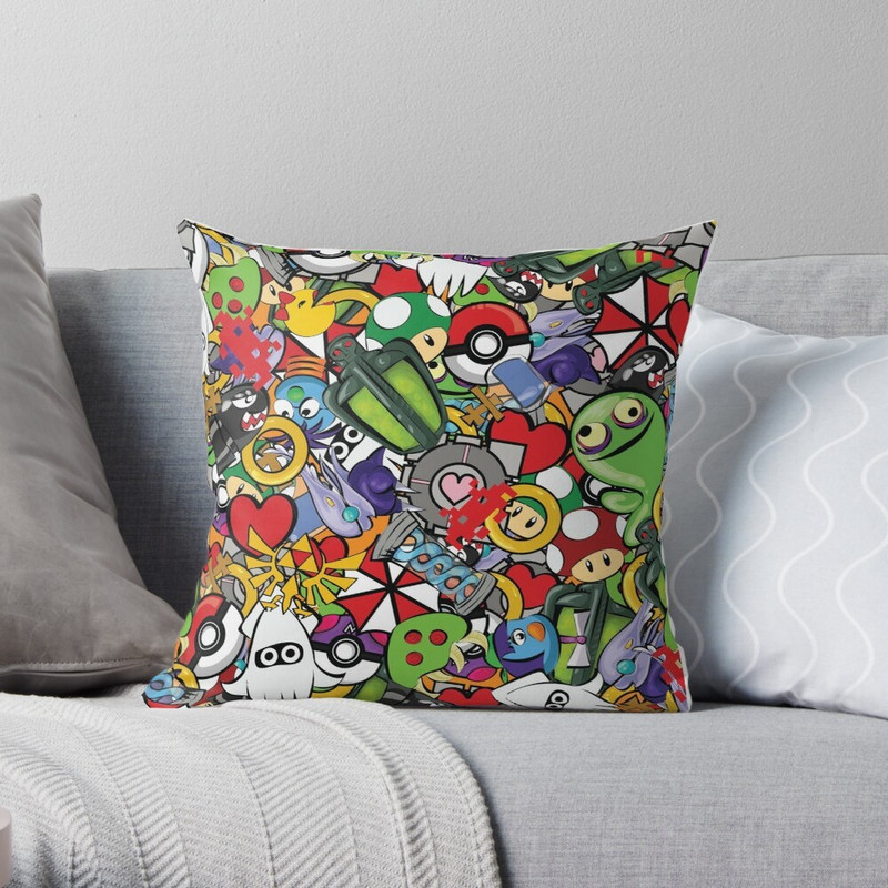 Home Decor Gamepad párnahuzat Videojáték párnahuzat Gamer Controller párnahuzat