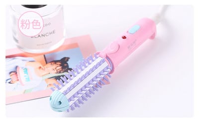 Ηλεκτρικό χτύπημα για μπούκλες Σίδερα για μπούκλες Στεγνωτήρες Ταξιδιωτικό ισιωτικό μαλλιών Κεραμικό ιονικό ψαλίδι για μπούκλες ζεστή βούρτσα