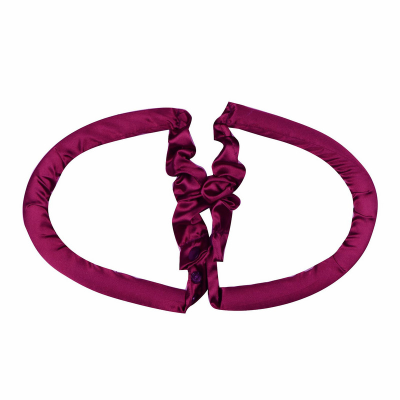 Nekarstoša matu cirtas lente gariem matiem Nekarstoša slinka cirtas nakts caurule, DIY, mīksta putu matu loka sievietēm meitenēm TU45889