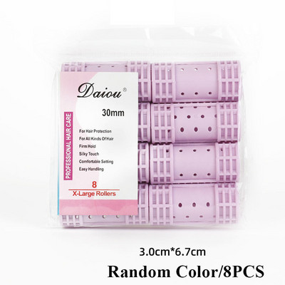 Plastikust juukserullid lokirullid kinnituvad rullid Isehaarduvad rullid isetegemiseks juuksurile Juuksurisalong Juuksejuuksuri lokirullint
