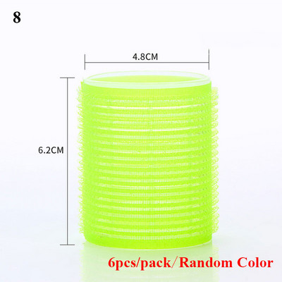 Plastikust juukserullid lokirullid kinnituvad rullid Isehaarduvad rullid isetegemiseks juuksurile Juuksurisalong Juuksejuuksuri lokirullint