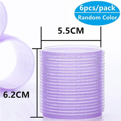 Matu rullīši Frizieru paštvērējs Turēšana Lipīgi pielīmējamie rullīši Matu ruļļi Matu veidošanas rīks DIY Mājas izmantošana Vairāku izmēru salons