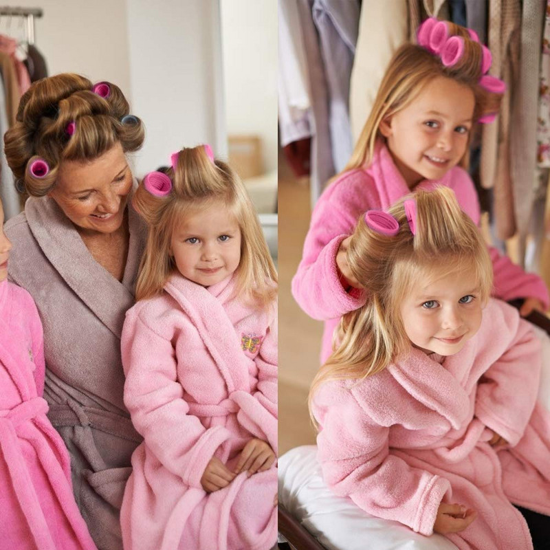 Matu rullīši Frizieru paštvērējs Turēšana Lipīgi pielīmējamie rullīši Matu ruļļi Matu veidošanas rīks DIY Mājas izmantošana Vairāku izmēru salons