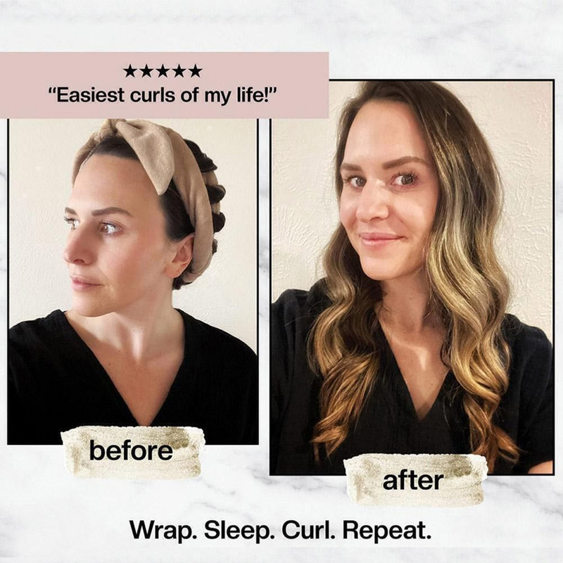 Kalorivaba lokirulli peapael kristallsametist pika ribaga juuksepaelaga laisa une suure lainega lokirullid naiste juuste kujundamise tööriistad