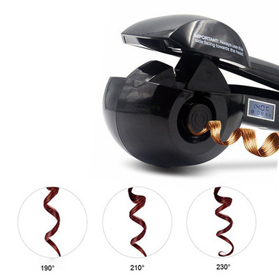 ondulator automat ondulat ondulator ceramic LCD ondulator rapid anti permanent potrivit pentru par lung si scurt, ondulare automata a salonului de moda
