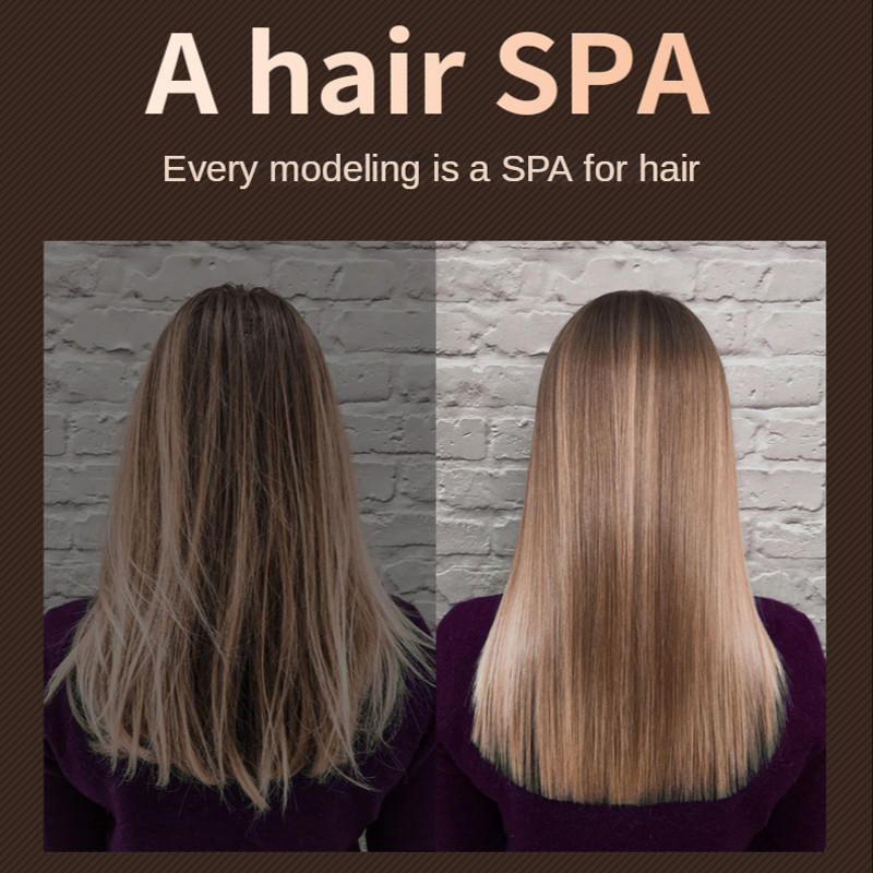 Profesionalno glačalo za kosu s 4 brzine podesive temperature 2u1, brzo zagrijavanje, alat za oblikovanje za mokru ili suhu kosu