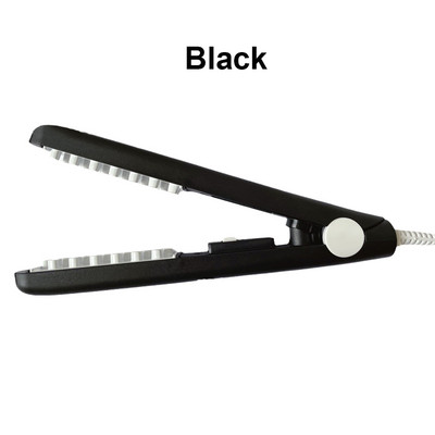 Mini 3D Grid Hair Crimper Fier de ondulat Fier de calcat de volum Ceramic Porumb Perm Atela Fier plat Instrumente de coafat Cadou pentru femei