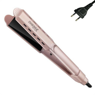 Brza dostava Keramičko brzo zagrijavanje 2 u 1 glačalo za kosu, glačalo za kosu i uvijač za kosu za kućanstvo Jednostavna njega kose/alat za oblikovanje