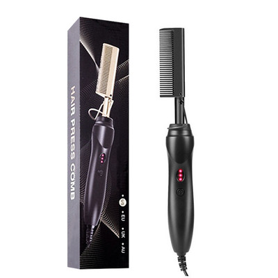 Četka za ravnanje kose Pegla za glačanje Vruće grijanje Češalj pritiskanje Ravna kosa Uvijač za kosu električni češalj