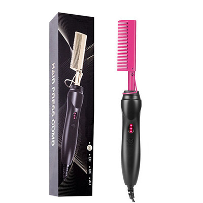 Četka za ravnanje kose Pegla za glačanje Vruće grijanje Češalj pritiskanje Ravna kosa Uvijač za kosu električni češalj